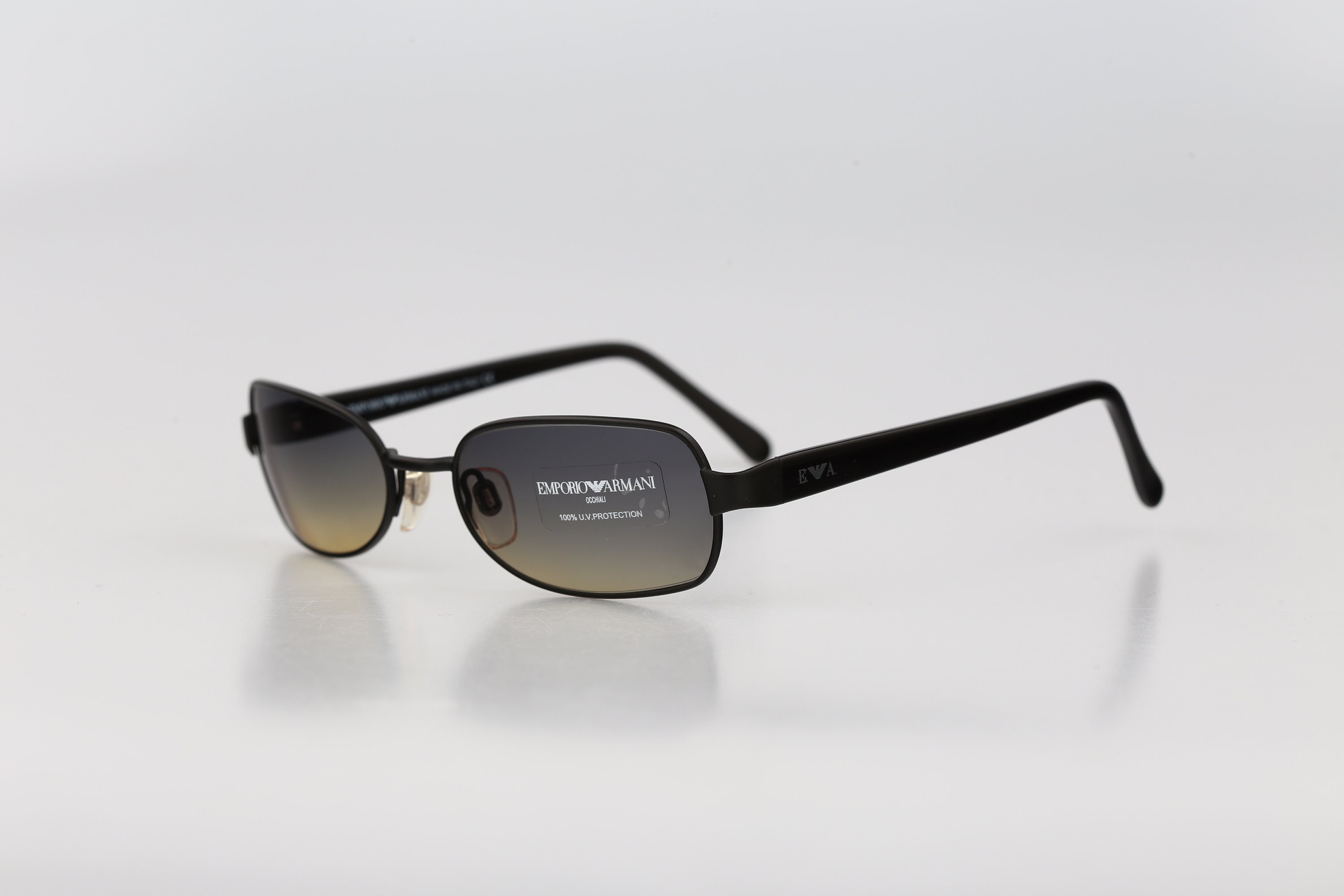 Emporio Armani 129 S 706 16, Vintage 90s Black Slim Small