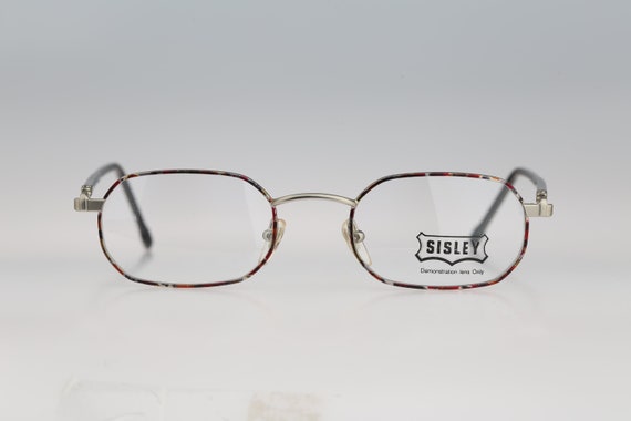 Sisley SLY 318 40M, Vintage 90s silver and tortoi… - image 2