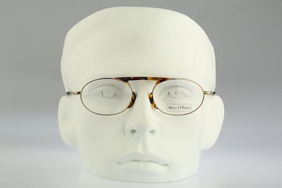 Lunettes Vintage Panora 10-164 – Monture Ovale Or Transparent – NOS – Fabriquées En Allemagne