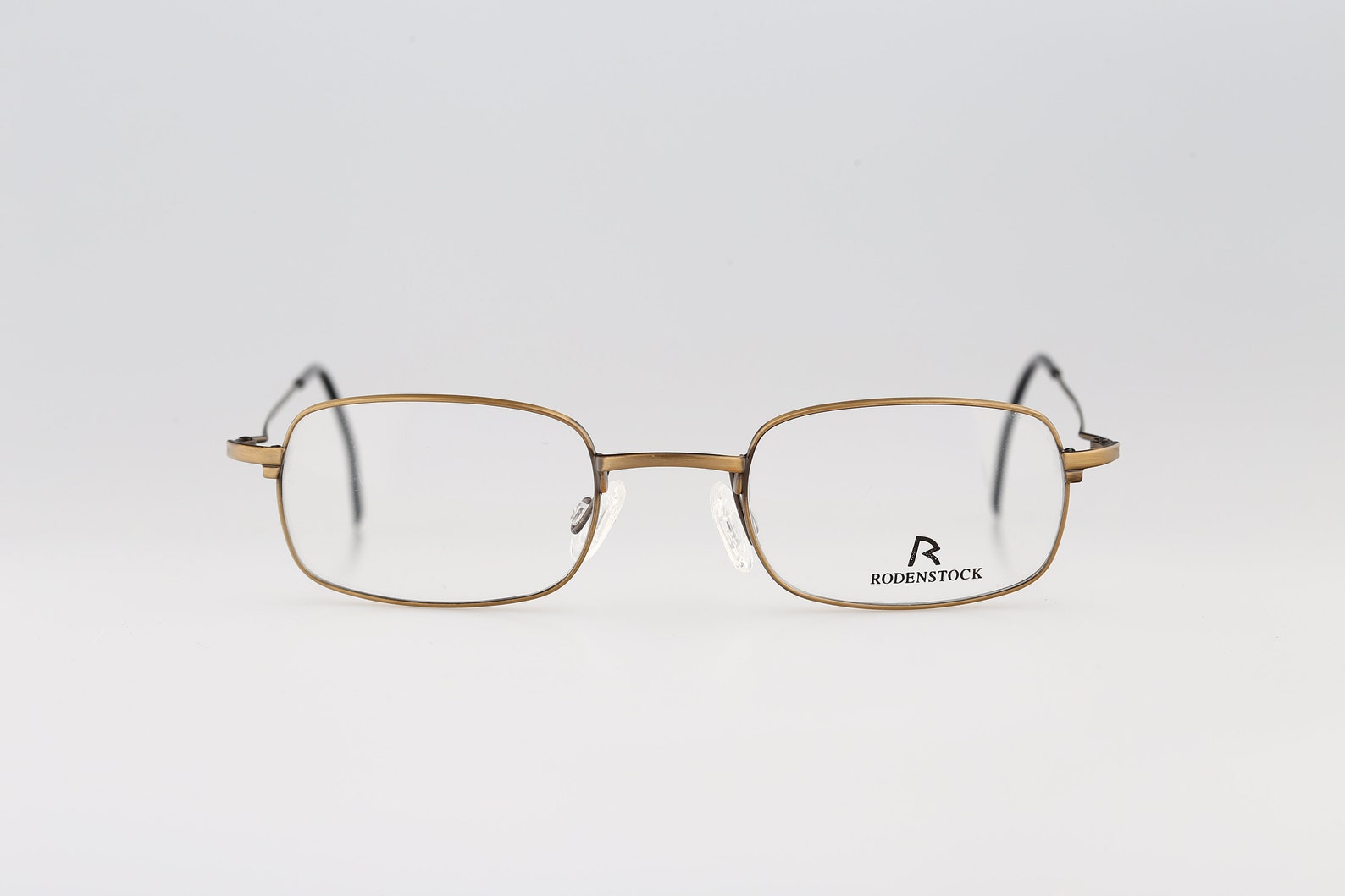 Rodenstock R 4264 A, Vintage 90s Lightweight Antique Gold Small ...