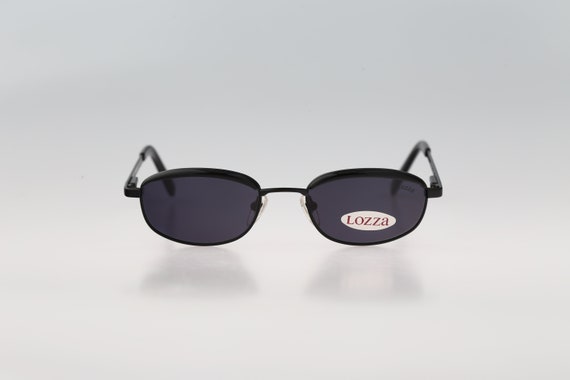 Lozza SL 1306 700, Vintage 90s Black Unique Browline Small  display picture 1