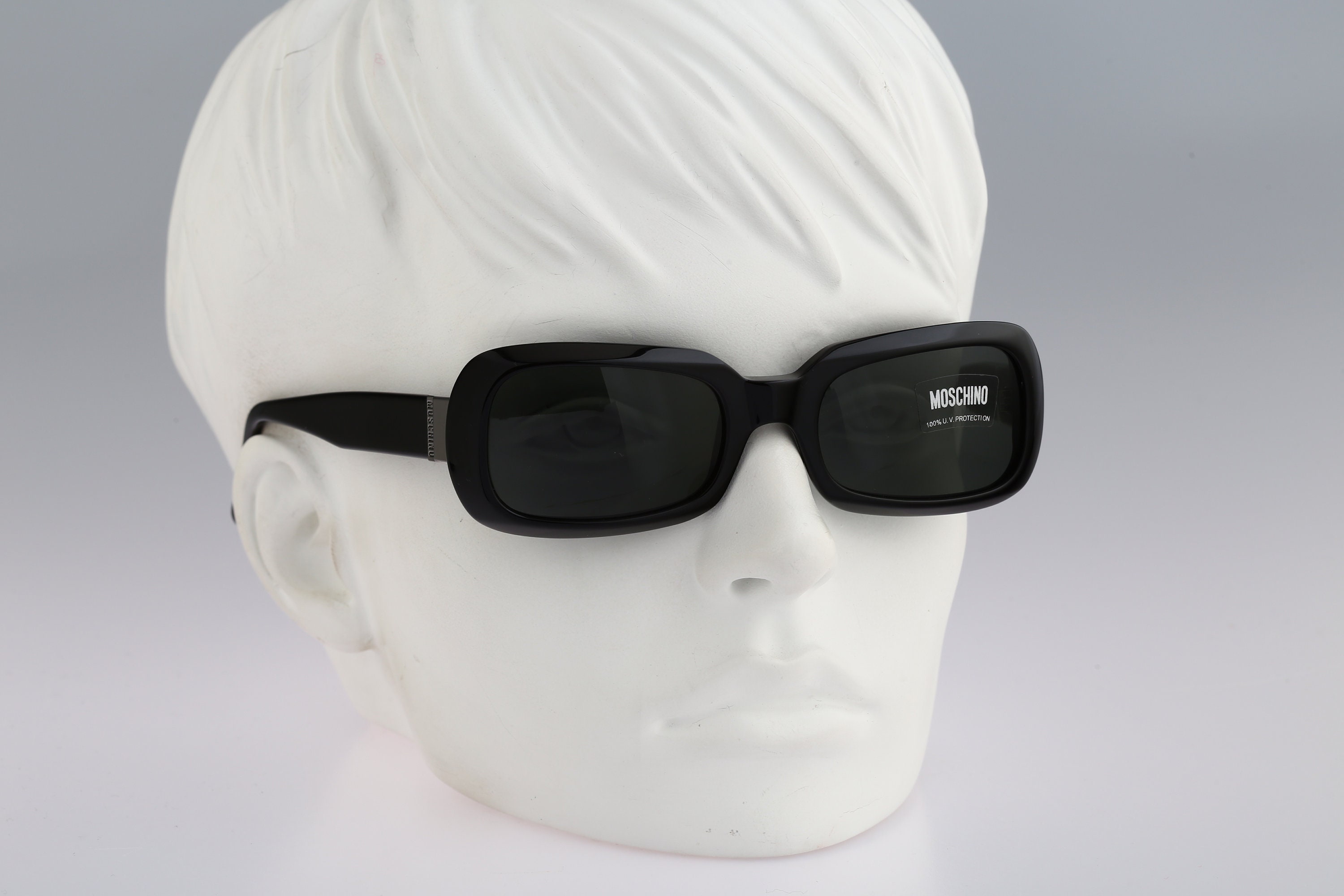 MOSCHINO new/authentic rectangular retro sunnies Moschino MOS165/S 0PJP XT Men main image 4