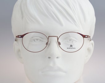 Rodenstock R 2426, Vintage 90s colorful oval eyeglasses frames womens NOS