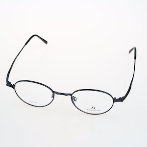 Rodenstock R4221 C Titanium, Vintage 90s blue small panto round eyeglasses frames mens & womens NOS