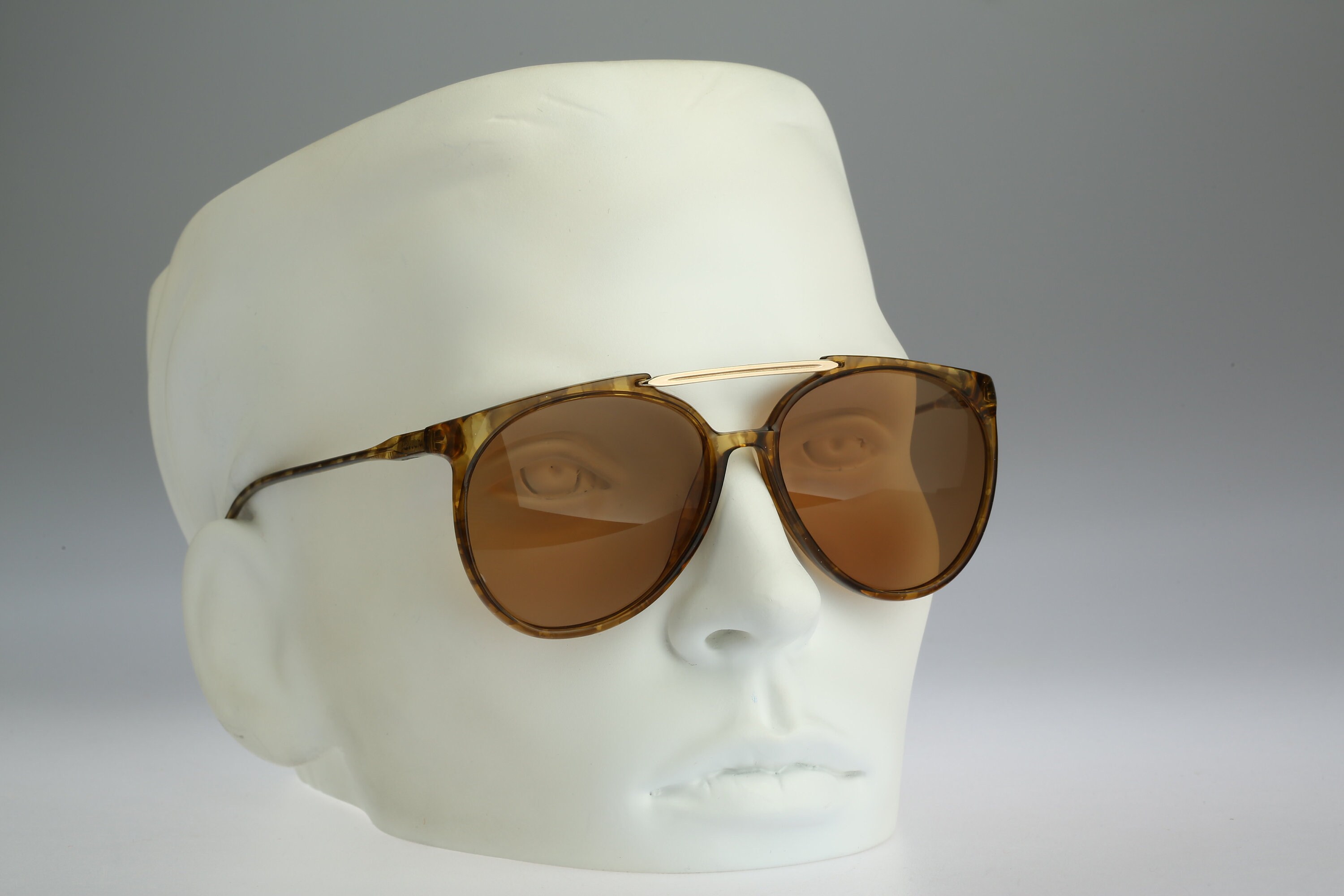 Carrera Brown Tortoise Aviator Sunglasses with Dark Lenses Carrera 1050/S 2M2HA Sunglasses Men main image 4