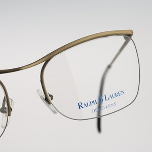 Ralph Lauren 546 M, occhiali da vista vintage anni &#39;90 modello Browline, piccoli, quadrati, da donna, NOS