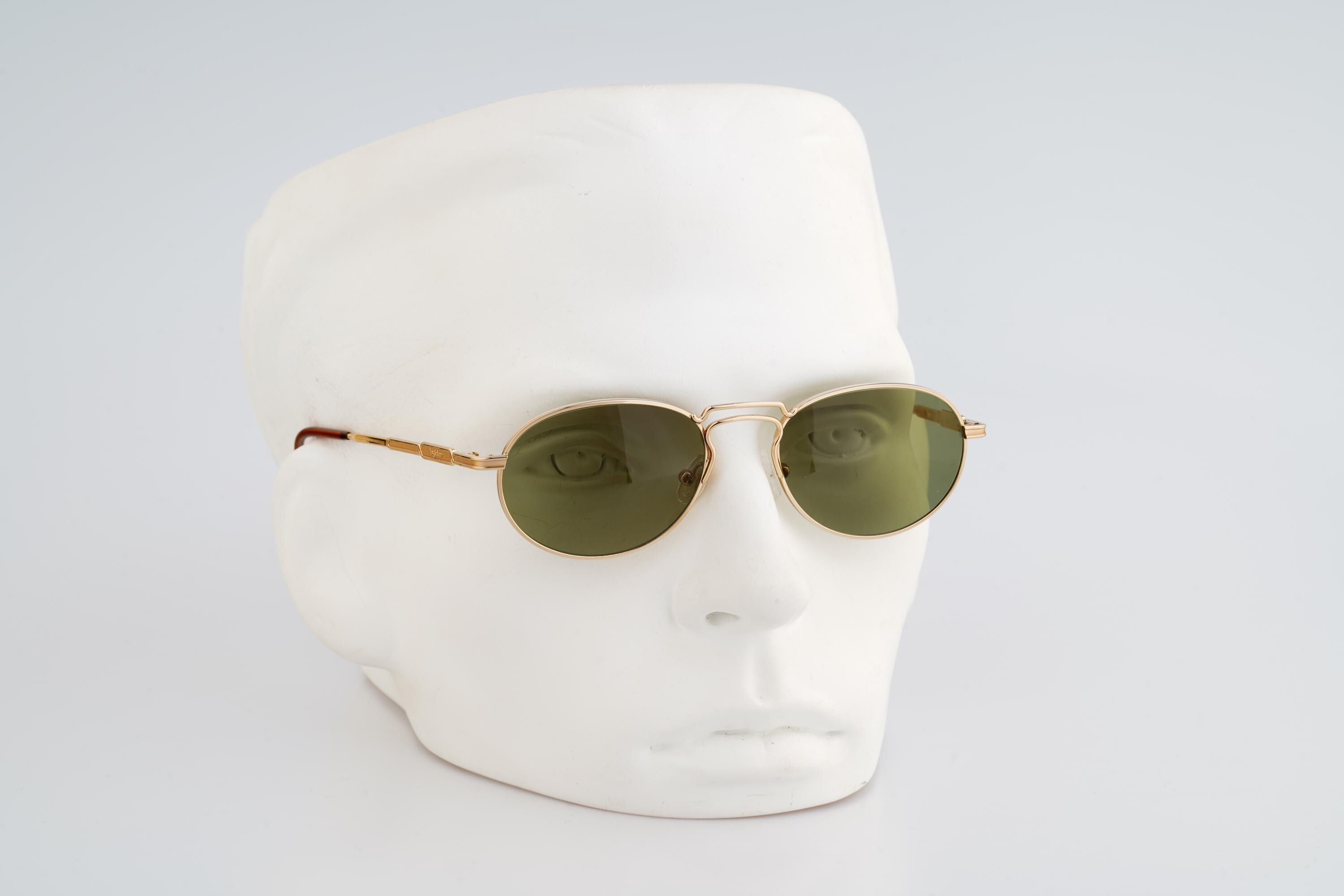 Metal Oval Double-Bridge Aviator Glasses, Retro , For , B Concave Curved Metal Rim Double Bridge Tear Drop Pilots  main image 2