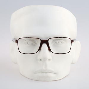 Andy Wolf White Heat Moore Col.b, 2000s tortoise rectangle glasses frames mens and womens