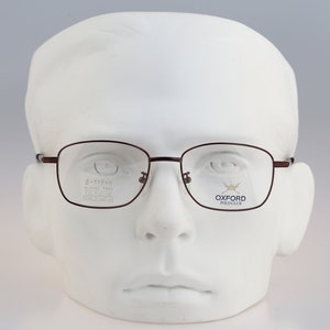 Oxford Polo Club 035 2 Titanium, Vintage 90s square eyeglasses frames mens & womens NOS
