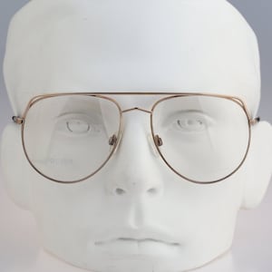 Rodier M 89 70, Vintage 80er Jahre Unikat gold oversized Fliegerbrille Herren & Damen NOS
