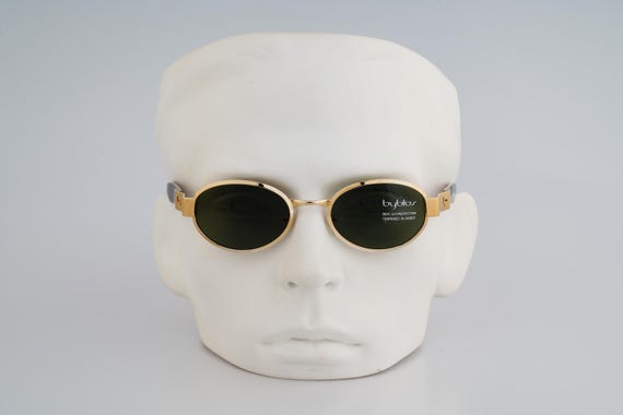 Byblos B 653 S 3001, Vintage 90s Tortoise and Gold Small  display picture 1