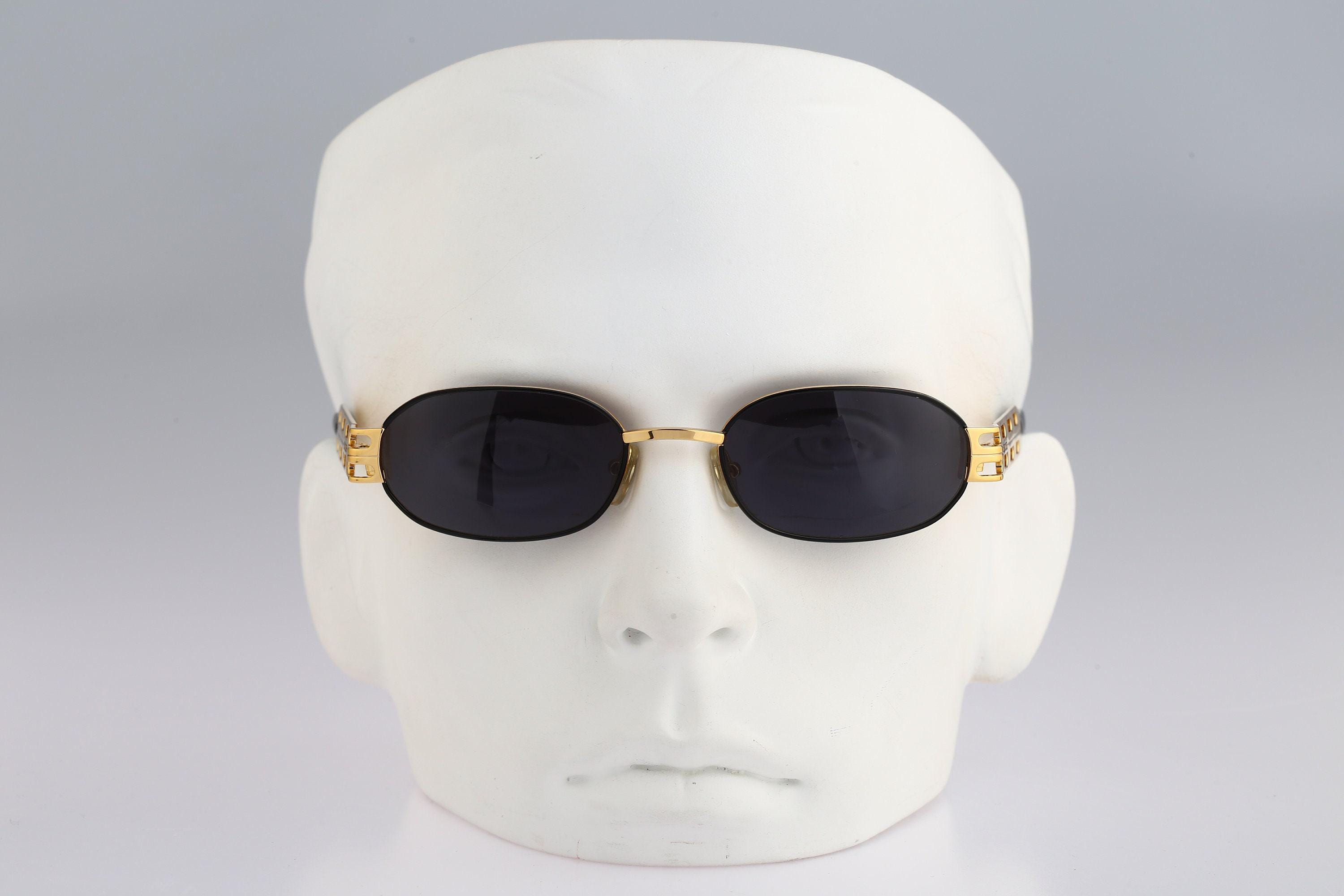 Le Club 1631 52 ORNE, Vintage 90s Black and Gold Steampunk Slim
