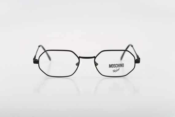 Moschino by Persol MM 134 NO, Vintage 90s Black Small  display picture 1