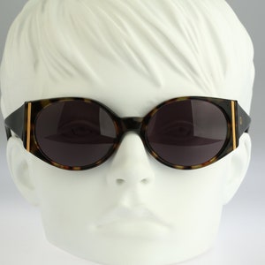 Butterfly sunglasses, Arrogance A609 SN01, Vintage 80s tortoise angular cat eye sunglasses women, NOS