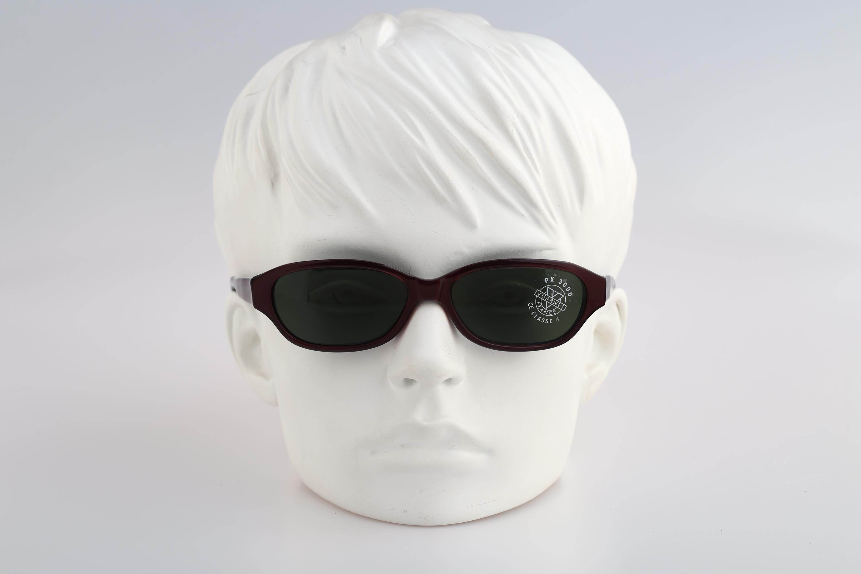 VUARNET POUILLOUX Ref.603 Vintage handmade in france-Unisex dark blue frame Vuarnet Pouilloux Ref. 603 VIO , Vintage 90s Acetate Blue  main image 3