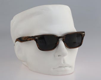 Kowalski KE 03, Vintage 2000s unique square wayfarer sunglasses mens & women NOS