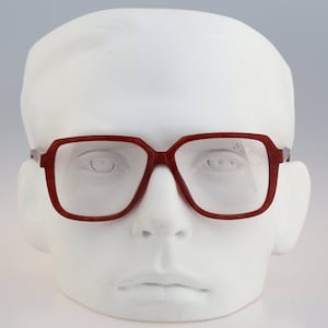 Silhouette M 2702 20 C 1258, Vintage 80s tortoise lightweight oversized square eyeglasses frames mens & womens / NOS
