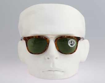 Ray Ban B&L Gastby Style 5 W 1521, gafas de sol estilo aviador cuadradas vintage de los años 90 para hombre y mujer NOS