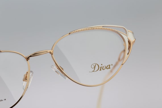 Diva 5064 19, Vintage 90s victorian silver & gold… - image 4