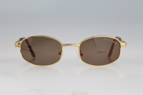 888 Cops 030 002, Vintage 90s Unique Gold Small Square  display picture 2
