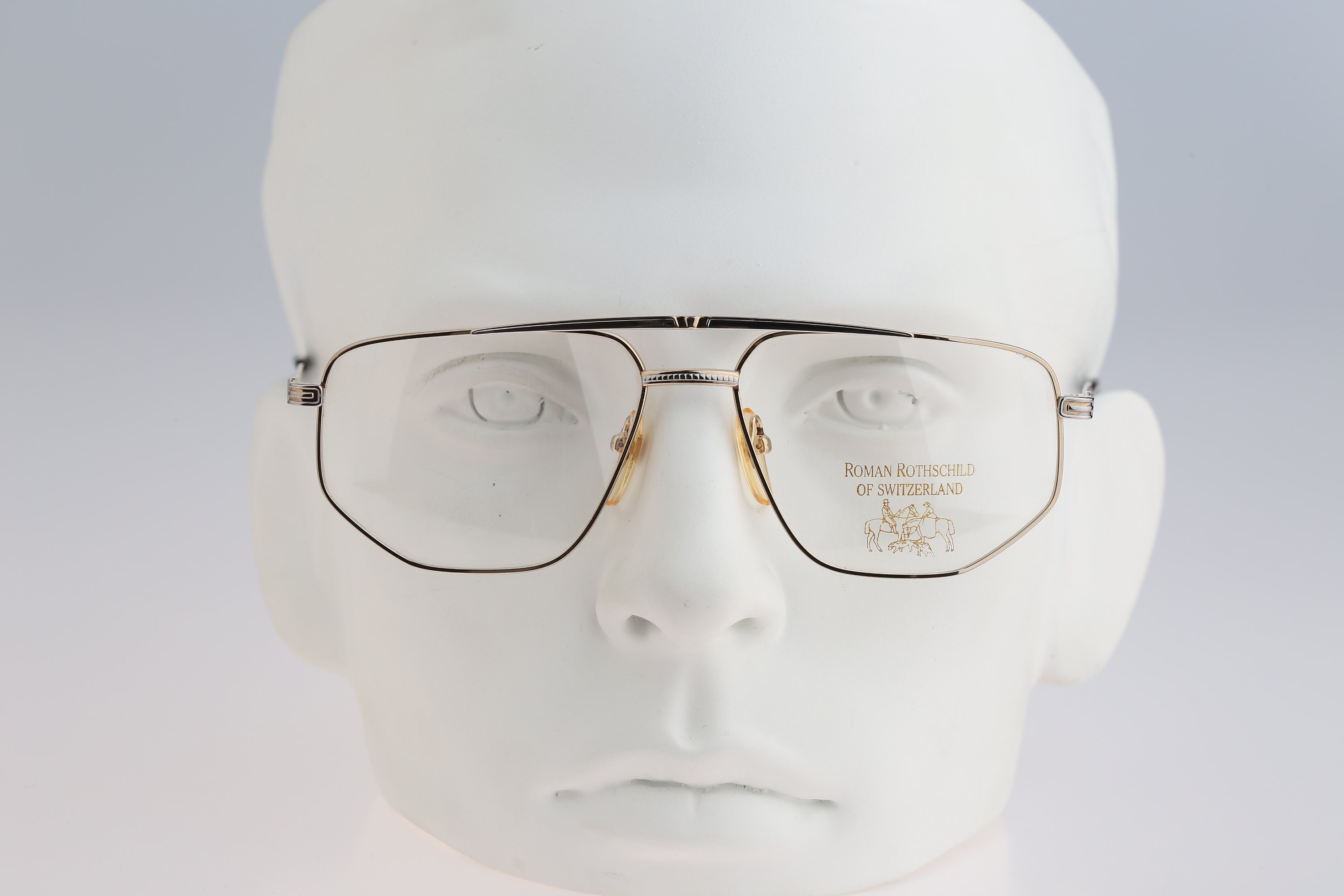 Roman Rothschild of Switzerland R1037A 02, Vintage 80s Oversized 