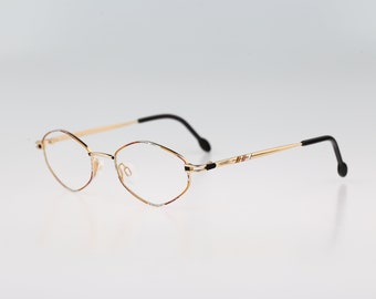 MAURICE ST N 1040 Gold Tone Oversized Hexagon Eyeglasses‎ Frames 58 16 21150 MAURICE ST N 1040 Gold Tone Oversized Hexagon Eyeglasses  main image 4