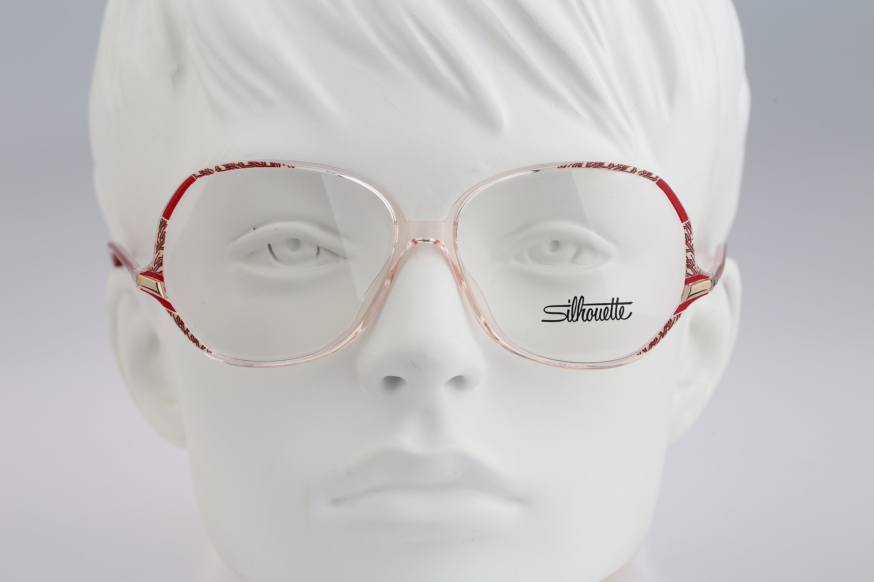 Silhouette M 1813 20 C 2684, Vintage 80s Unique Clear Oversized