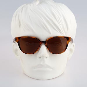 Vogue W459, Vintage 90s tortoise square cat eye sunglasses women, NOS