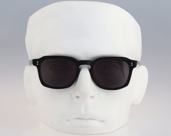 Caretta V. Siciliy 02 Hand Made, Acetate black square sunglasses mens & women NEW