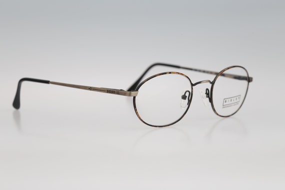 Sisley SLY 339 48M, Vintage 90s antique silver & … - image 4