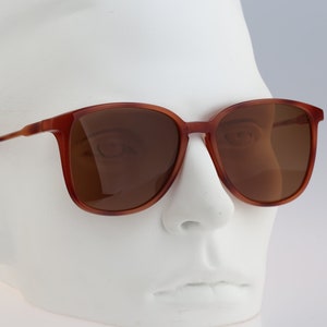Silhouette M 2709 20 C 1456, Vintage 80s tortoise large oversized square sunglasses men & women, NOS