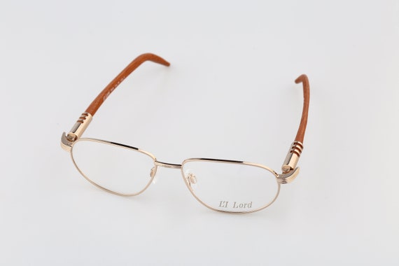 LT Lord 7013 6, Vintage 90s gold and genuine wood… - image 6