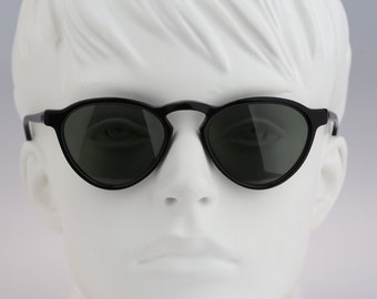 Ray Ban B&L Gastby Style 7, gafas de sol panto triangulares negras vintage de los años 90 para hombre y mujer NOS