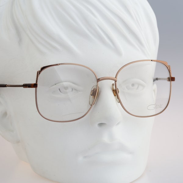 Cazal Mod 213 Col 67,  Vintage 80s oversized square butterfly eyeglasses frames womens NOS