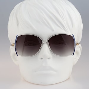 Silhouette M 1774 20 C 2200, Vintage 80s unique clear butterfly sunglasses women, NOS