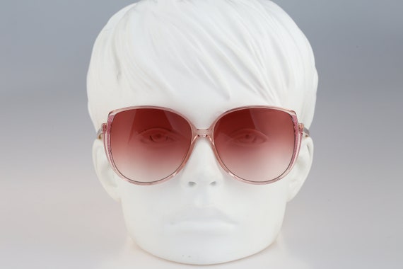 Silhouette M 1145 V 1534 lentes rosas tintadas vintage de los anos 80 unicas gafas de sol de ojo de gato claro de gran tamano mujeres NOS Etsy Mexico