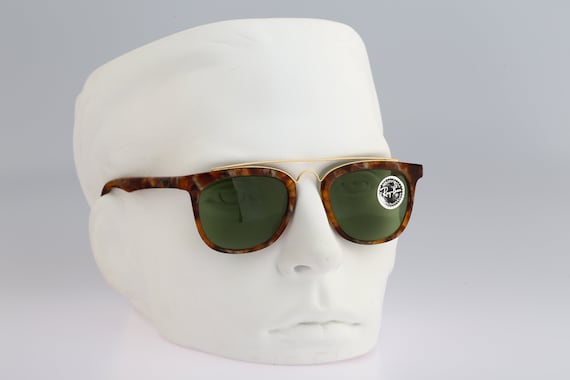 Ray Ban B&L Gastby Style 5 W 1521, Vintage 90s Square Aviator