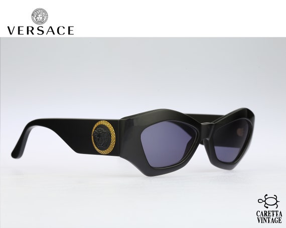 Gianni Versace 421 E 852 Medusa Head, Vintage 90s Angular