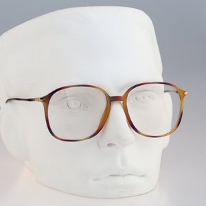 Silhouette M 2732 20 C 1930, Vintage 80s lightweight tortoise oversized square eyeglasses frames mens & womens / NOS
