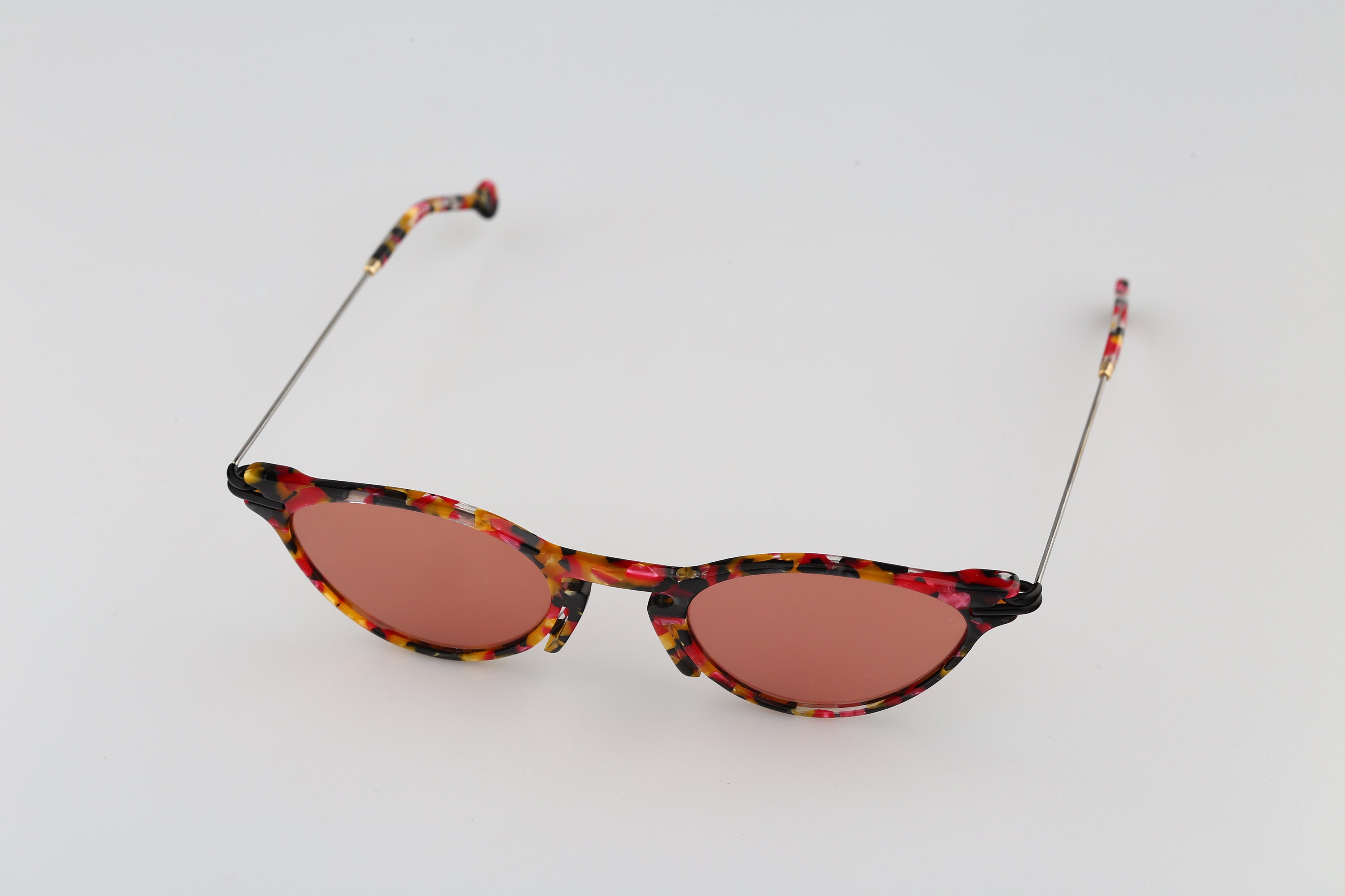 Vintage Contro Verse 3110 Cat Eye Sunglasses Contro Verse 3110 130 01, Vintage 90s Tinted Lenses Unique  main image 4