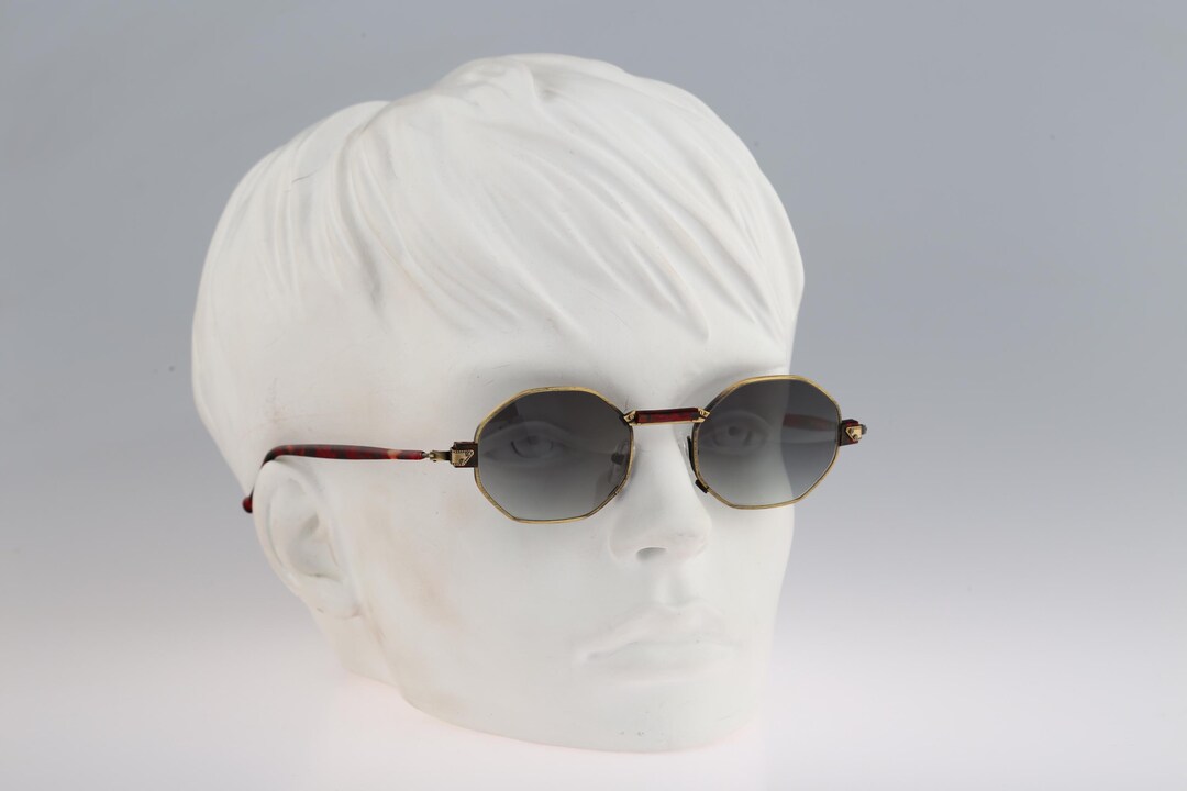 Young Bolero 1262 258, Vintage 90s Antique Gold and Tortoise