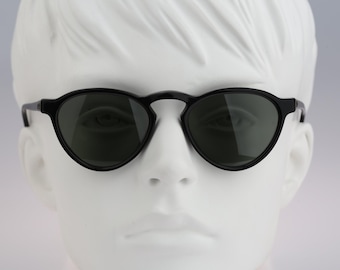 Ray Ban B&L Gastby Style 7, gafas de sol vintage de los 90, negras, triangulares, panto, para hombre y mujer, nuevas sin usar.