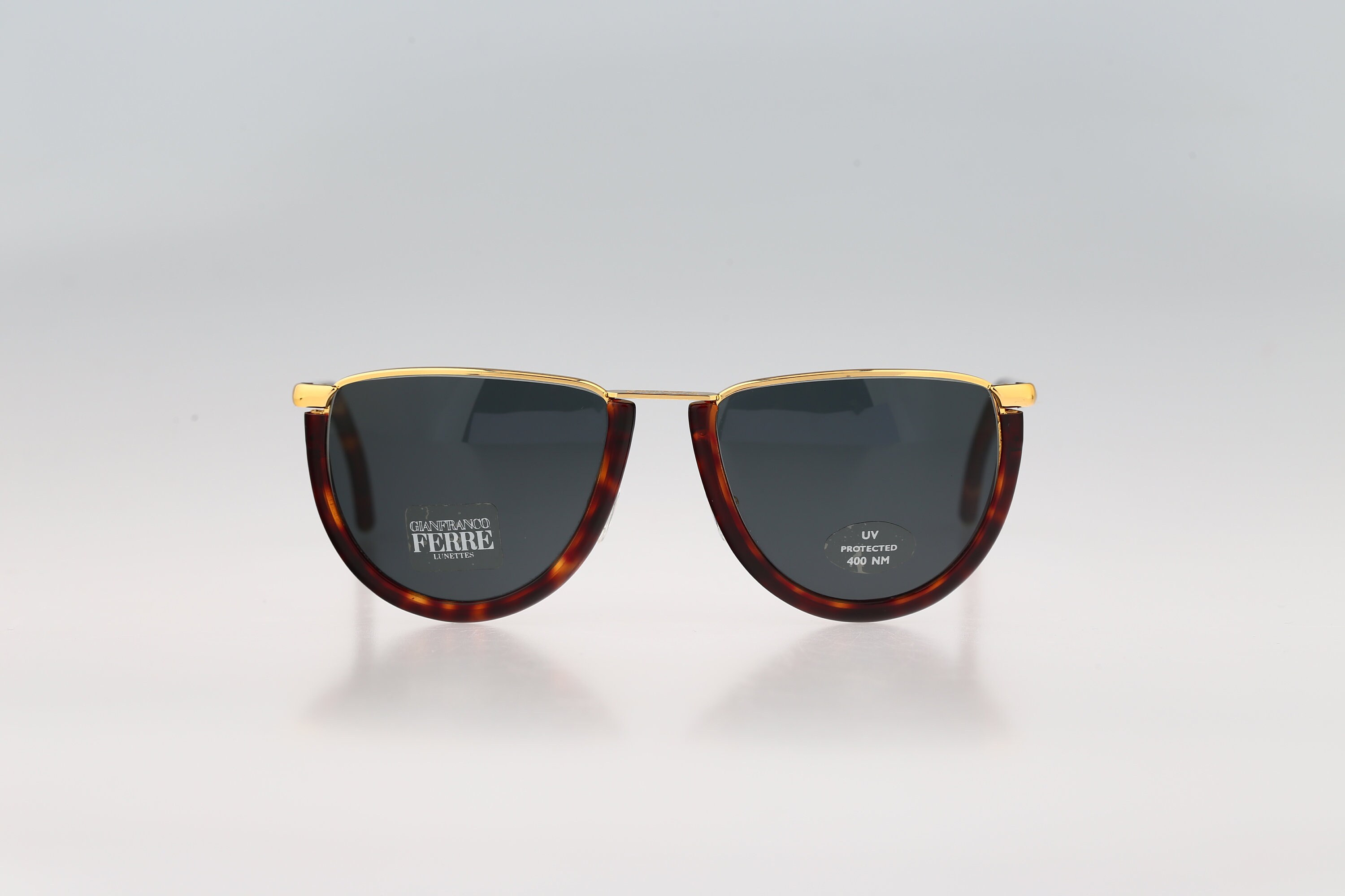 Gianfranco Ferre GFF 10 406, Vintage 90s Gold and Tortoise  display picture 1