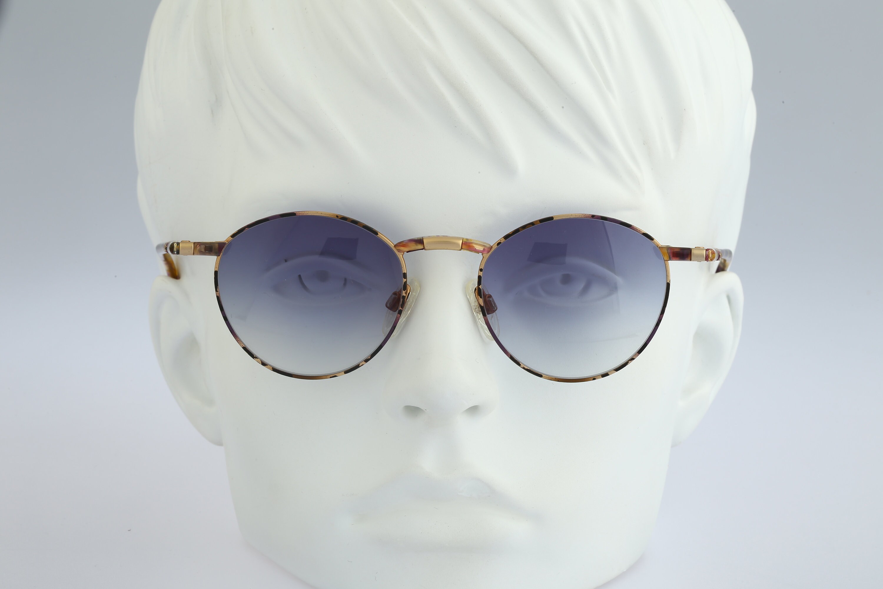 Marc O'Polo by Metzler 3364 744, Vintage 90s colorful panto round sunglasses women NOS