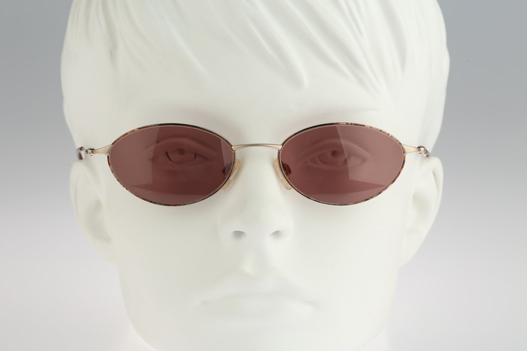 Rodenstock R 4446 B, Vintage 90s Unique Tortoise Gold Oval