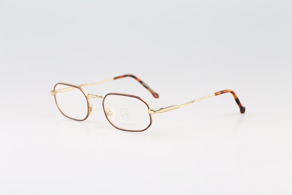 Van Gogh VG 50 0589, Vintage 90s Unique Gold Small Hexagon