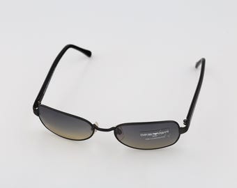 Emporio Armani 129 S 706 16, Vintage 90s Black Slim Small