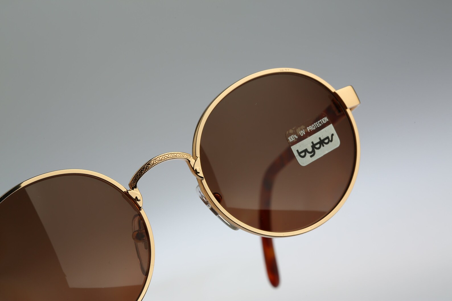 Circle Sunglasses Men Byblos B567 S 3001 Vintage 90s Etsy