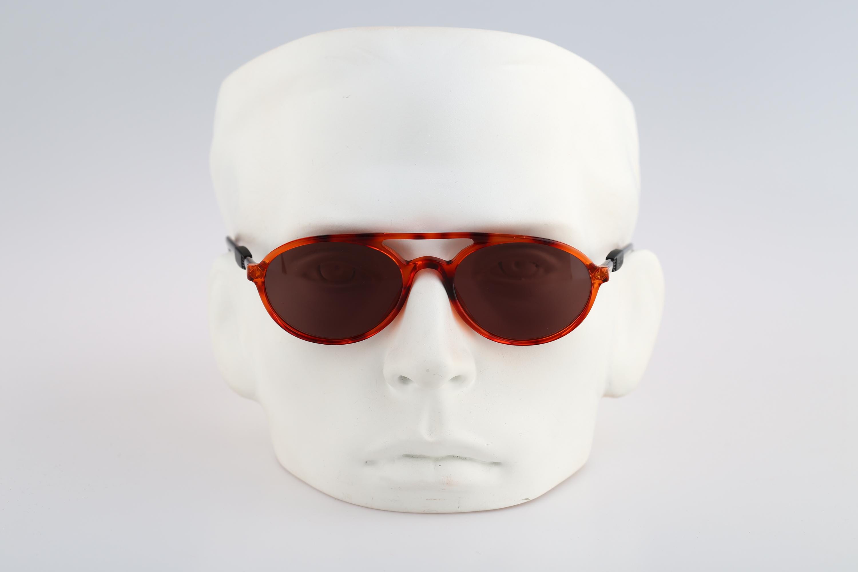 soleil483 ⑪ Silhouette M 1404 V 6050, Vintage 90s Tortoise Small Oval Aviator