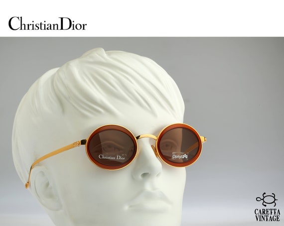 Christian Dior Elba 40A, Vintage 90s unique orang… - image 1